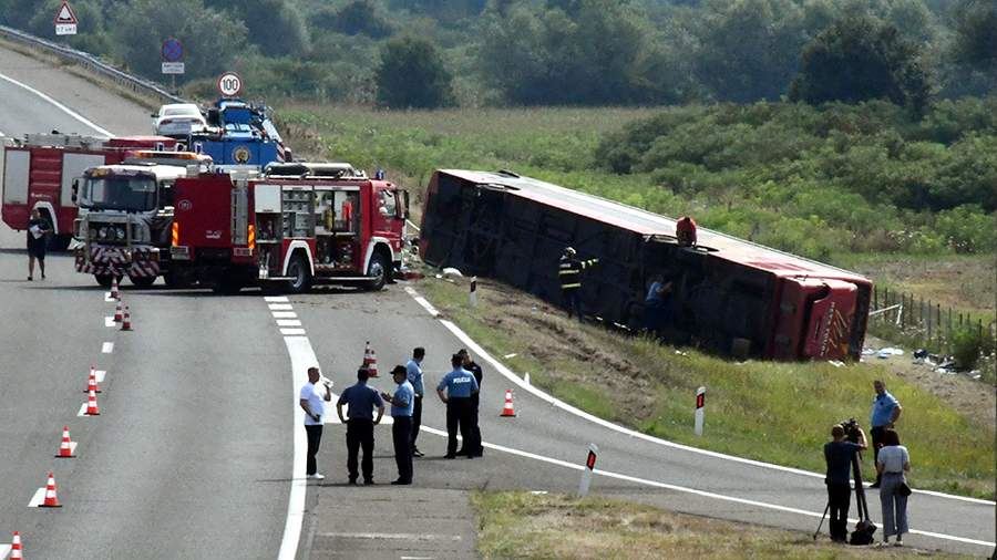 В ДТП с автобусом в Хорватии погибли 10 человек<br />
