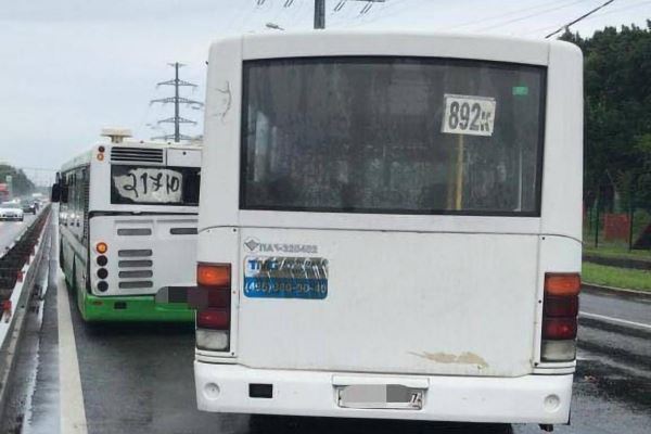 В Москве столкнулись два пассажирских автобуса